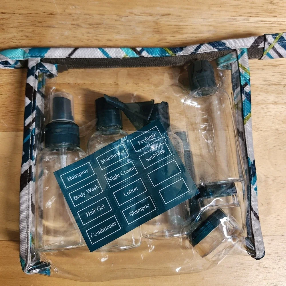 Thirty One 31 Bag Travel Shower Caddy Bag With Bottles Side Pockets Hang Storage - Picture 5 of 10